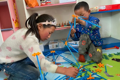 探秘游戏区角带来的神奇乐趣 ——布拖县未来希望幼儿班
